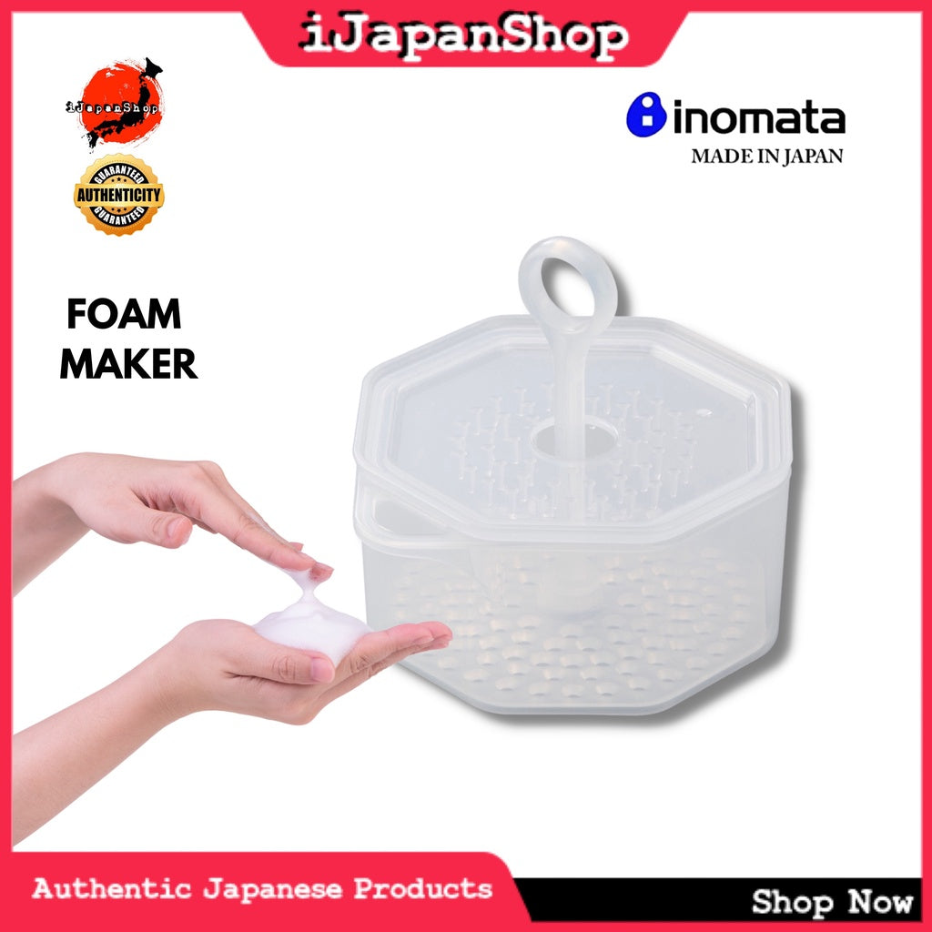 Made in Japan Inomata Foam Maker Cup,Bubble Foamer Device Cleansing Cream Foaming Clean Tool