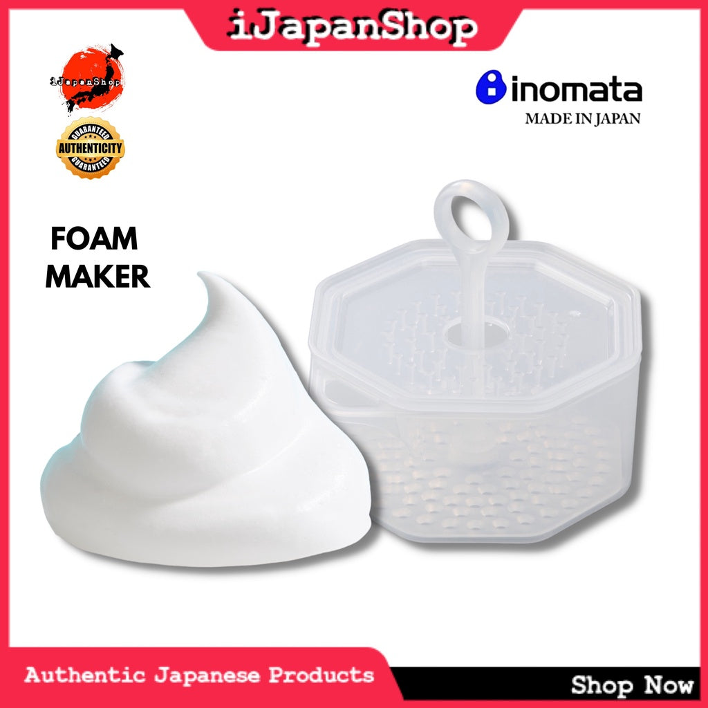 Made in Japan Inomata Foam Maker Cup,Bubble Foamer Device Cleansing Cream Foaming Clean Tool