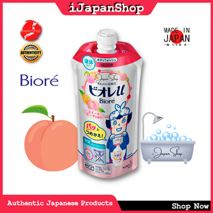 Kao Biore Japan Body Wash Body Soap Refill 340ml