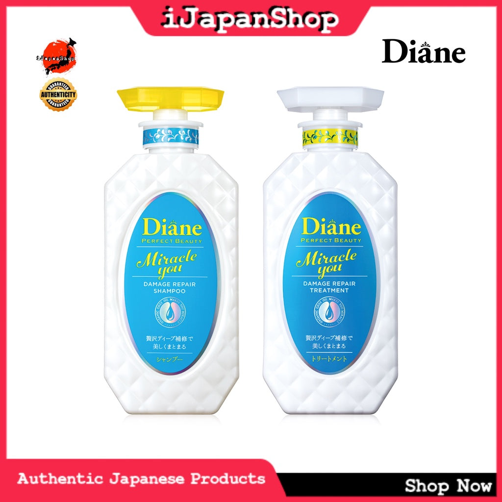 Moist Diane Perfect Beauty Sulfate Free Hair Shampoo and Conditioner Combo 450ml Series