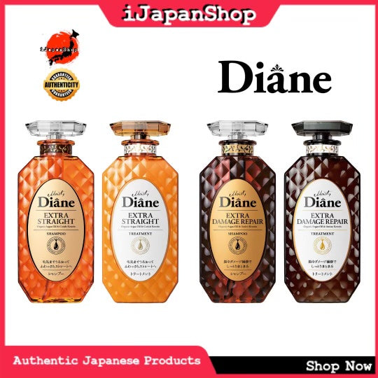 Moist Diane Perfect Beauty Sulfate Free Hair Shampoo and Conditioner Combo 450ml Series