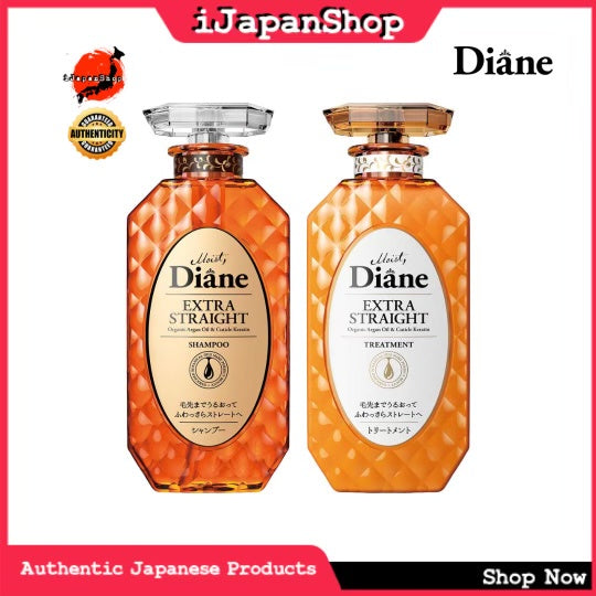 Moist Diane Perfect Beauty Sulfate Free Hair Shampoo and Conditioner Combo 450ml Series