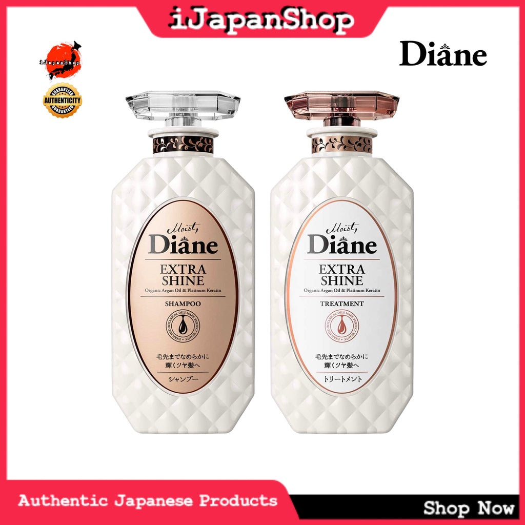 Moist Diane Perfect Beauty Sulfate Free Hair Shampoo and Conditioner Combo 450ml Series