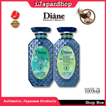 Moist Diane Perfect Beauty Sulfate Free Hair Shampoo and Conditioner Combo 450ml Series