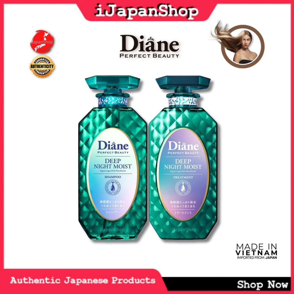 Moist Diane Perfect Beauty Sulfate Free Hair Shampoo and Conditioner Combo 450ml Series